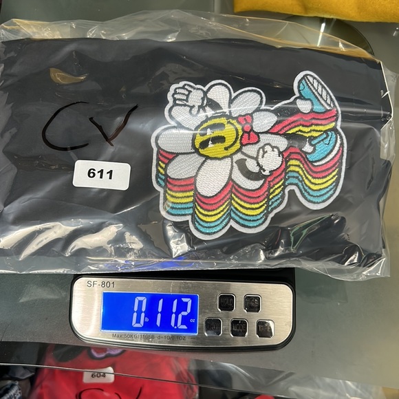 NWT RAW OWN THE NOW MENS SIZE XL 2 POCKET BLACK GRAPHIC PATCH SHORT - Picture 7 of 7